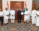 Agnipath row: Cong delegation meets President Kovind